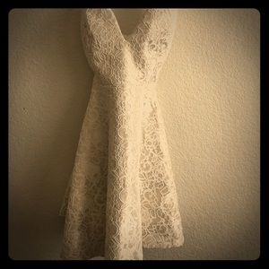 Beautiful lace dress with spaghetti straps